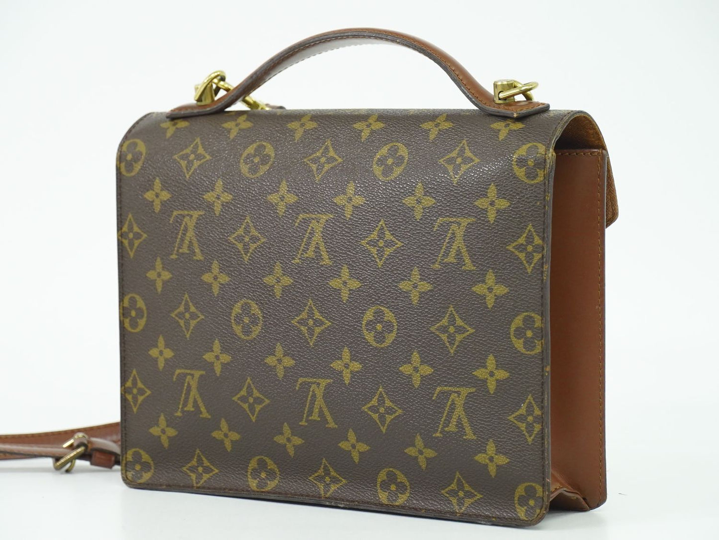 LOUIS VUITTON モンソー 26 モノグラム 2WAY ショルダーバッグ M51187