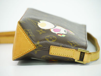 LOUIS VUITTON トロター モノグラム パンダ 村上隆 ショルダーバッグ ブラウン マルチカラー M51241