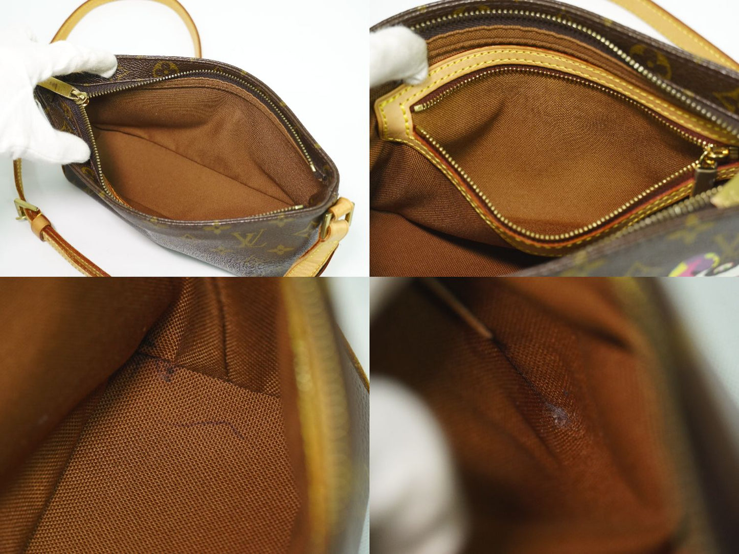LOUIS VUITTON トロター モノグラム パンダ 村上隆 ショルダーバッグ ブラウン マルチカラー M51241