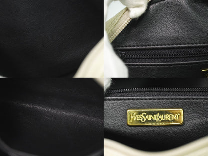 YVES SAINT LAURENT ショルダーバッグ アイボリー
