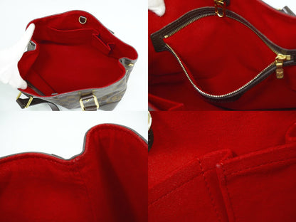 LOUIS VUITTON ハムステッド PM ダミエ エベヌ トートバッグ N51205