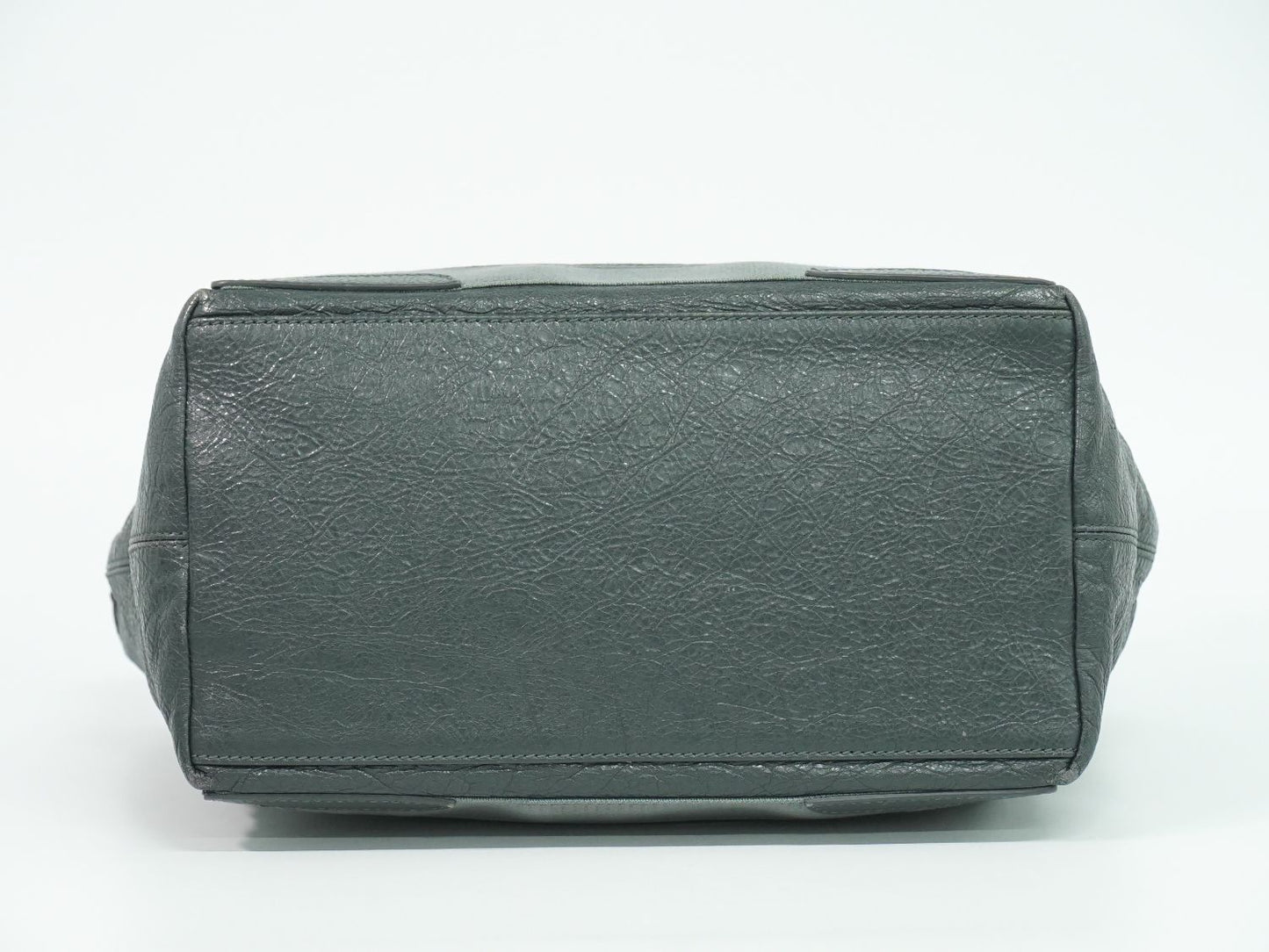 BALENCIAGA ネイビー カバス トートバッグ グレー 542017･1270