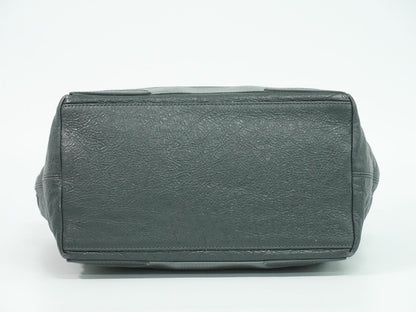 BALENCIAGA ネイビー カバス トートバッグ グレー 542017･1270