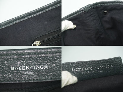 BALENCIAGA ネイビー カバス トートバッグ グレー 542017･1270