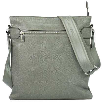 LOUIS VUITTON サシャ タイガ レザー ショルダーバッグ グラシエ M32630