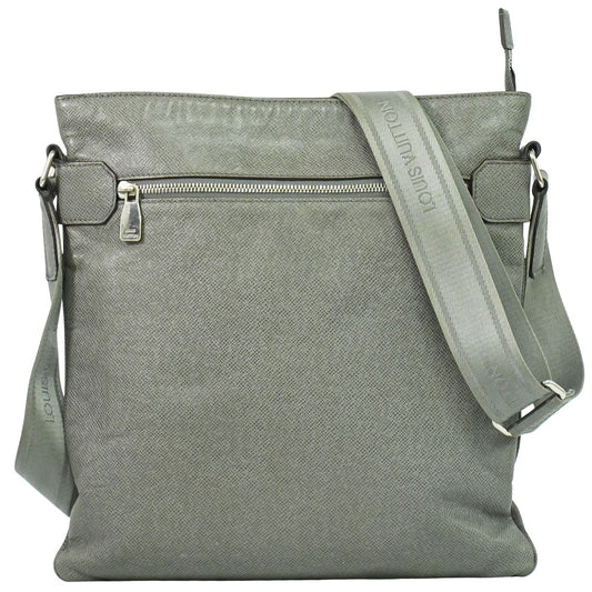 LOUIS VUITTON サシャ タイガ レザー ショルダーバッグ グラシエ M32630