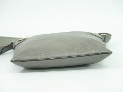 LOUIS VUITTON サシャ タイガ レザー ショルダーバッグ グラシエ M32630