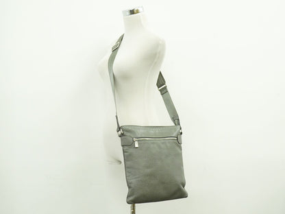 LOUIS VUITTON サシャ タイガ レザー ショルダーバッグ グラシエ M32630