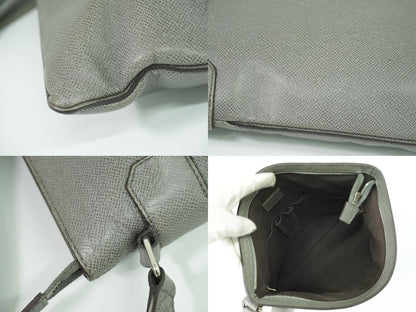 LOUIS VUITTON サシャ タイガ レザー ショルダーバッグ グラシエ M32630