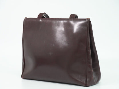 Salvatore Ferragamo ヴァラ ショルダーバッグ ボルドー