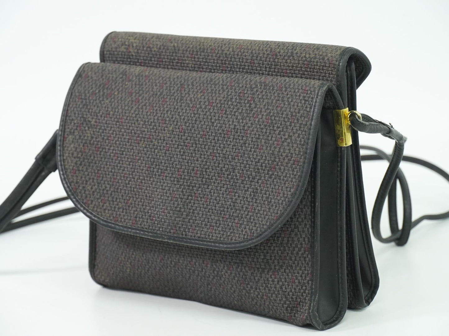 YVES SAINT LAURENT ショルダーバッグ ブラウン ブラック