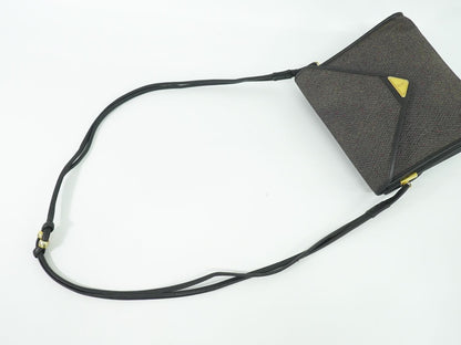 YVES SAINT LAURENT ショルダーバッグ ブラウン ブラック