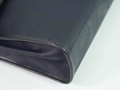 Christian Dior トロッター ショルダーバッグ ネイビー