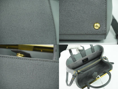 FENDI プチ トゥージュール 2WAY ショルダーバッグ グレー 8BH253