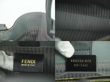 FENDI プチ トゥージュール 2WAY ショルダーバッグ グレー 8BH253