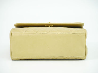 CHANEL ココマーク マトラッセ ハンドバッグ ベージュ