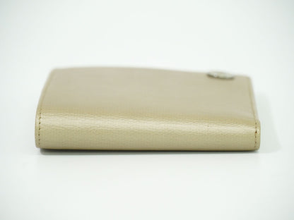 CHANEL ココマーク ココボタン 折財布 ベージュ