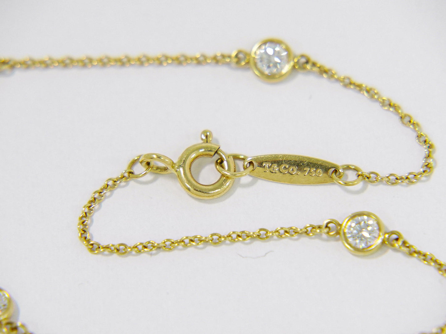 TIFFANY & Co. バイザヤード 750 YG ブレスレット