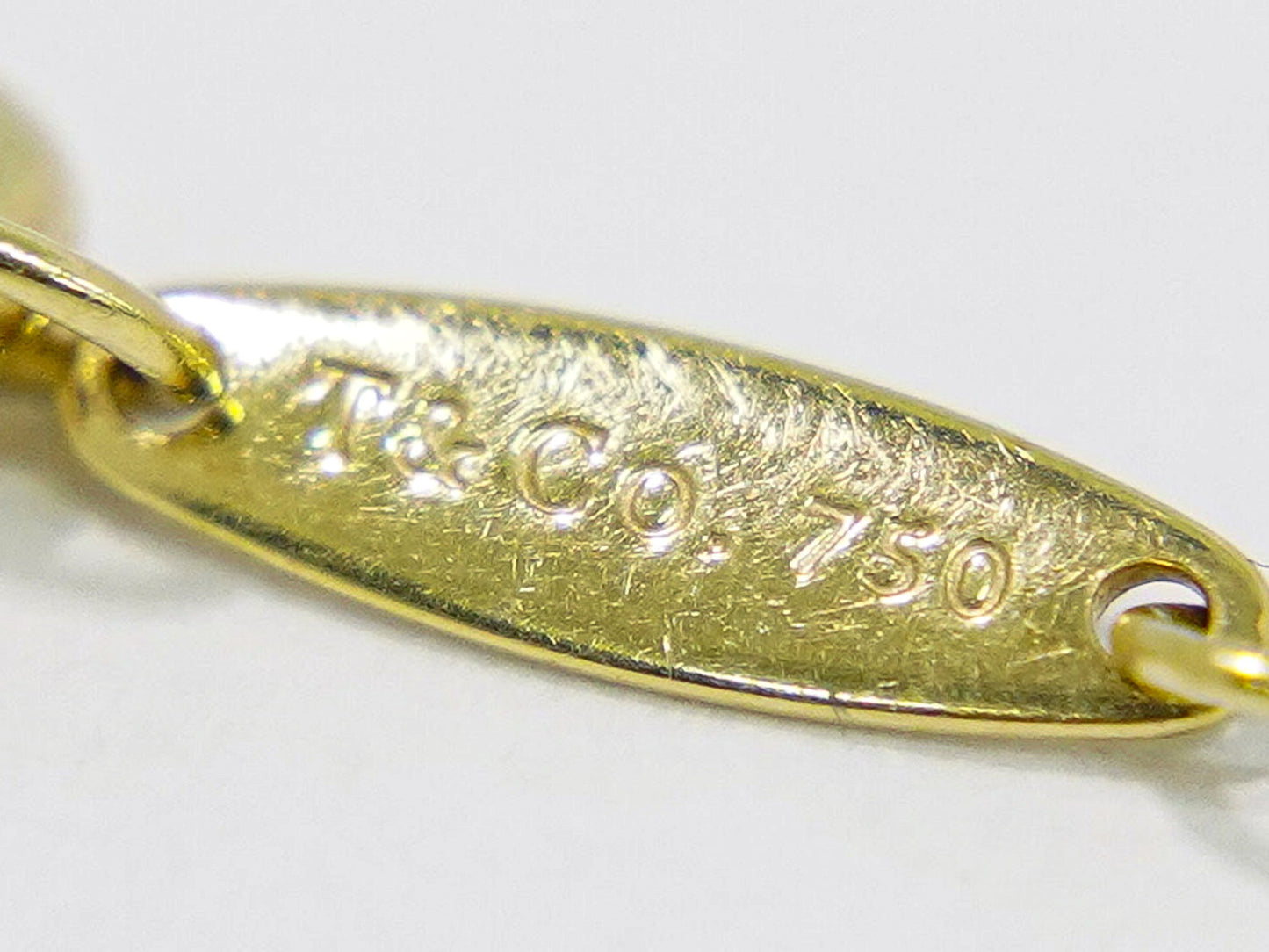 TIFFANY & Co. バイザヤード 750 YG ブレスレット