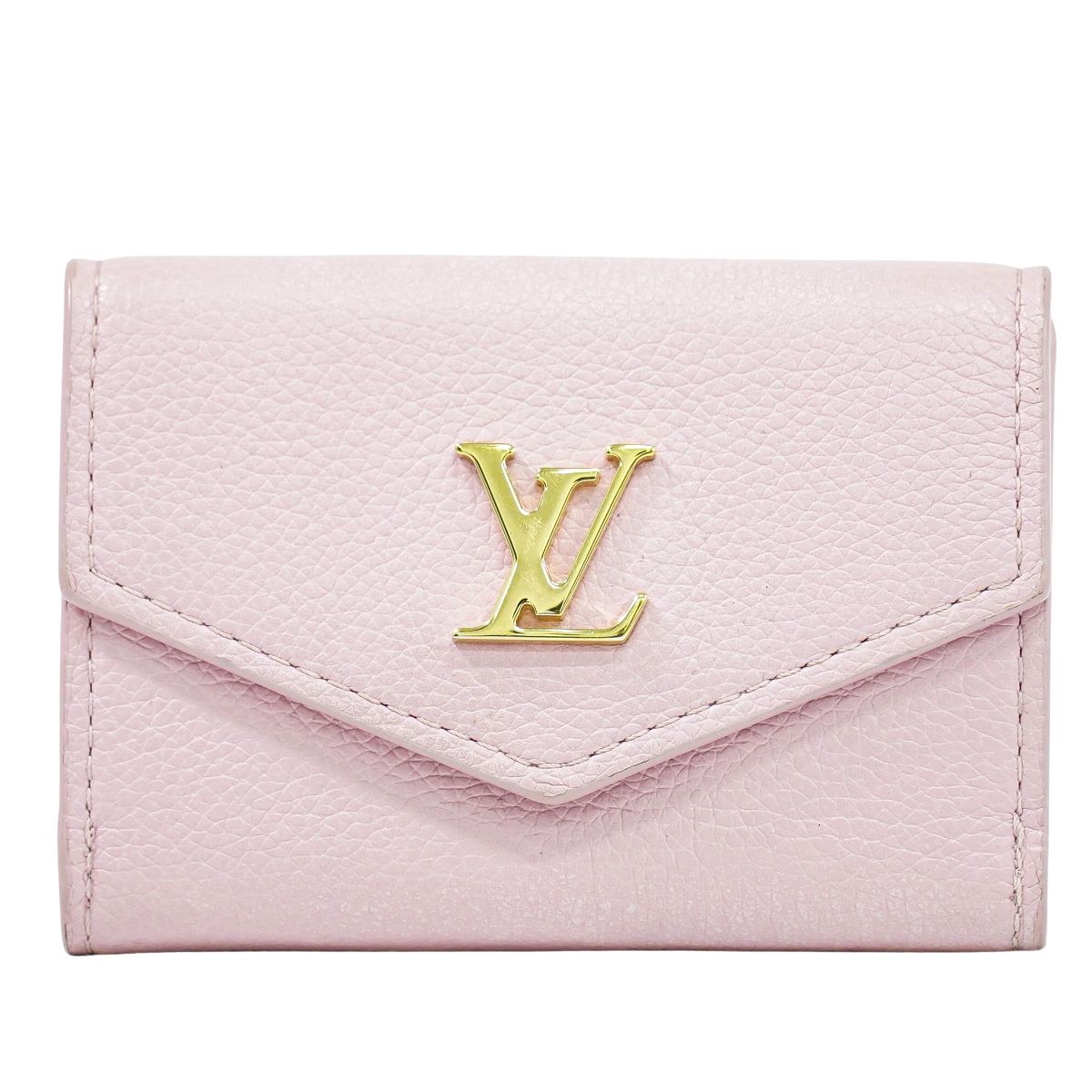 LOUIS VUITTON ポルトフォイユ ロックミニ 折財布 ピンク M80088