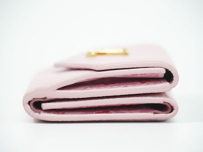 LOUIS VUITTON ポルトフォイユ ロックミニ 折財布 ピンク M80088