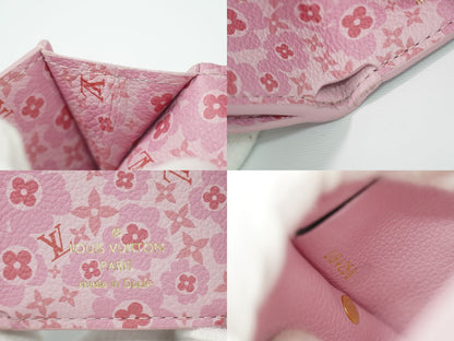 LOUIS VUITTON ポルトフォイユ ロックミニ 折財布 ピンク M80088