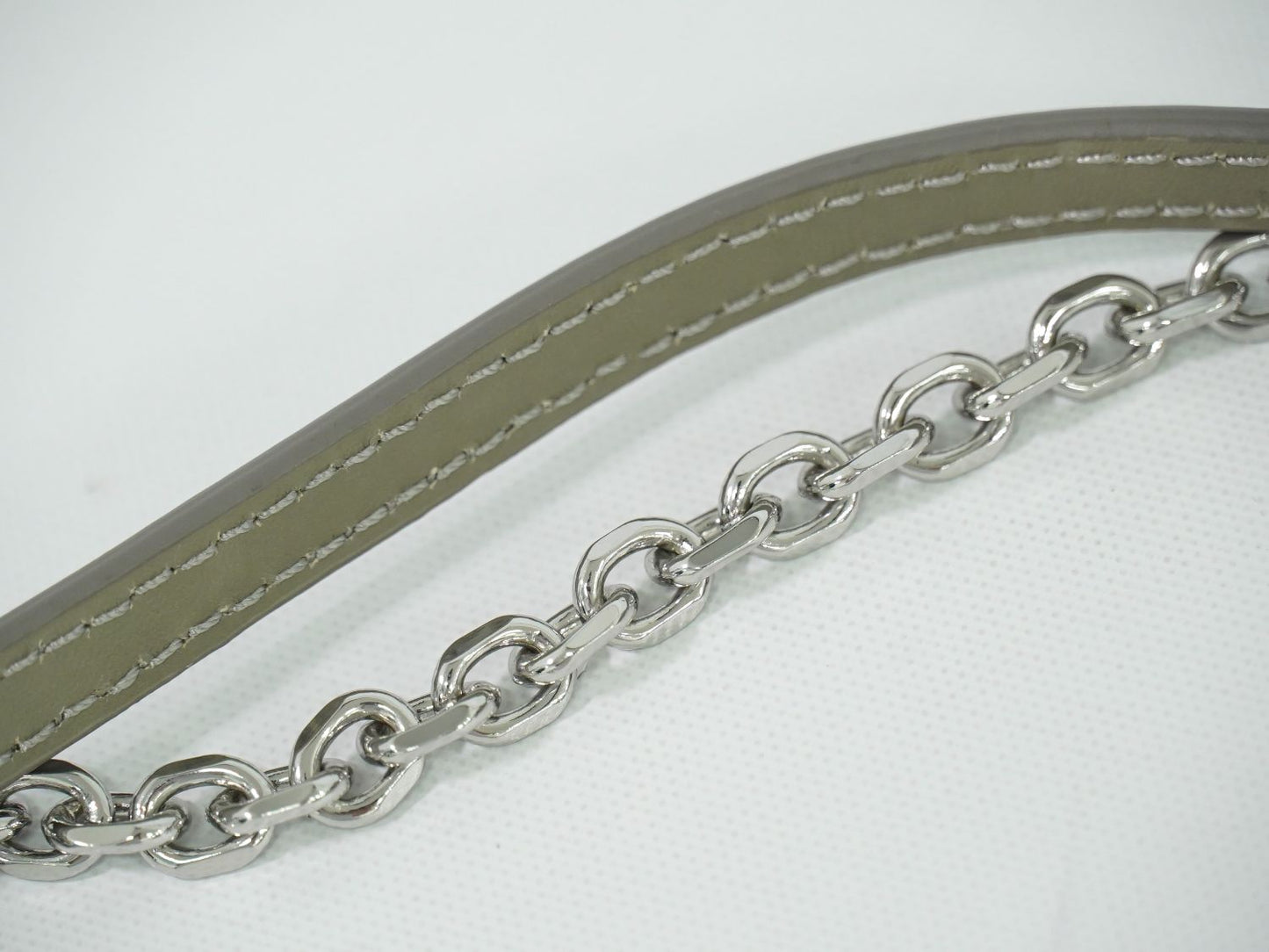 ANTEPRIMA SECCHIO MINI ワイヤーバッグ グレージュ シルバー PB20FJH6S5