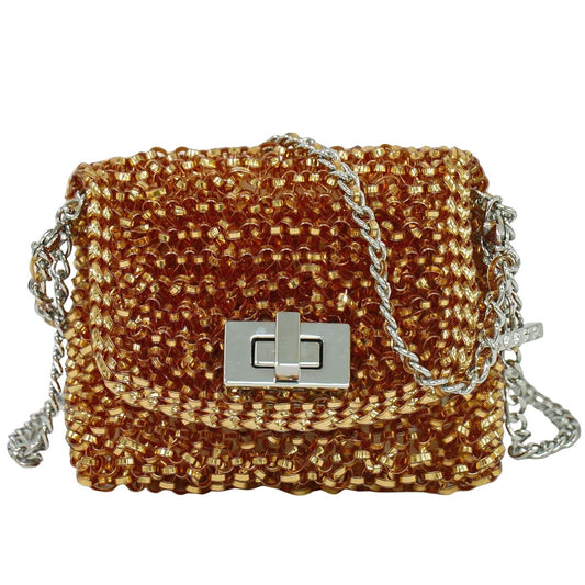 ANTEPRIMA ルッケット ミニ アトゥーラ 2WAY ショルダーバッグ オレンジ系 PL21FLB6U3