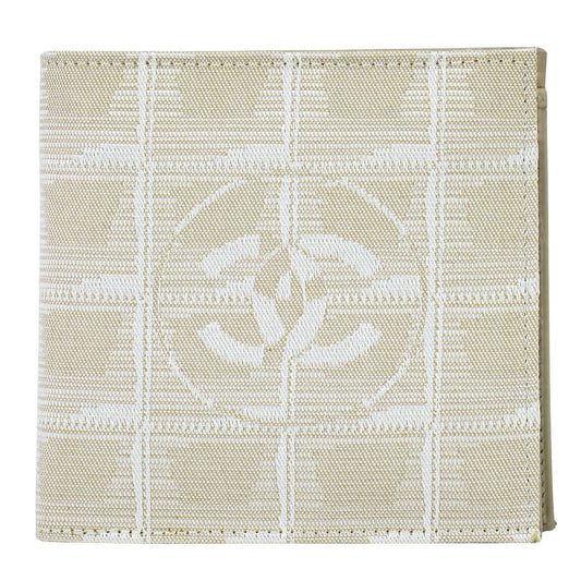 CHANEL ココマーク ニュートラベルライン 折財布 ベージュ