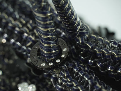 ANTEPRIMA フィオリトゥーラ ワイヤーバッグ ネイビー