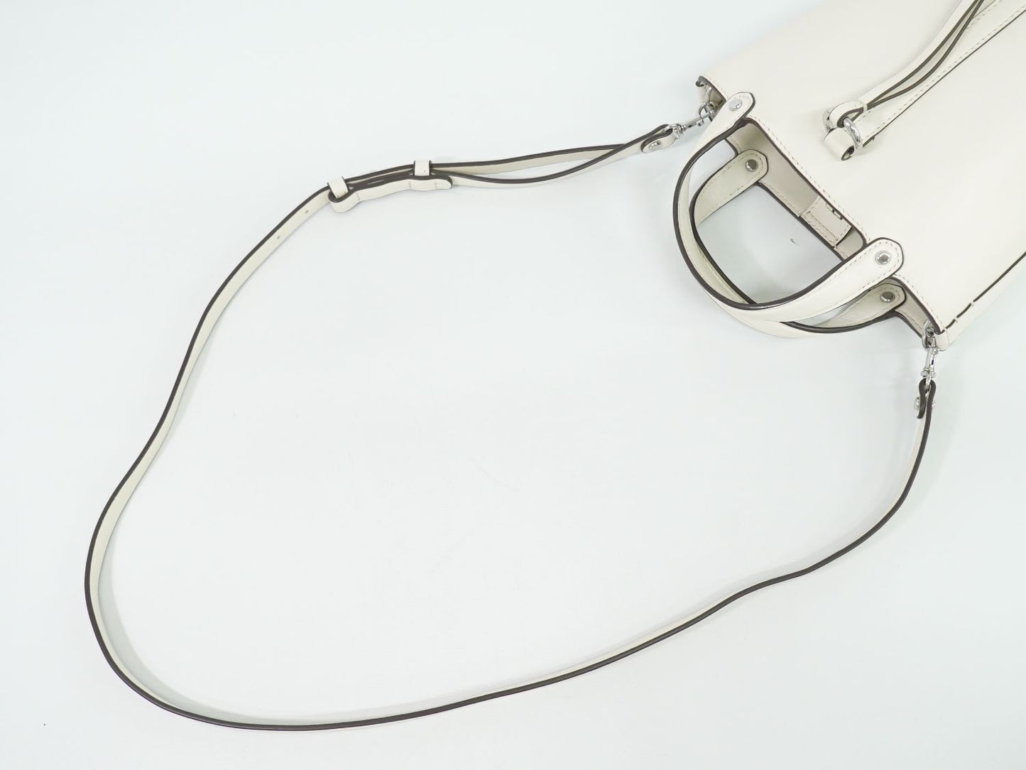 TORY BURCH 2WAY ショルダーバッグ オフホワイト