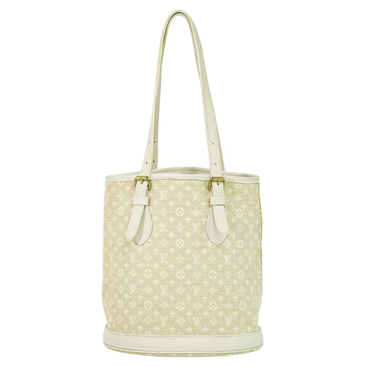 LOUIS VUITTON バケット PM モノグラム ミニラン ショルダーバッグ デュンヌ M95316