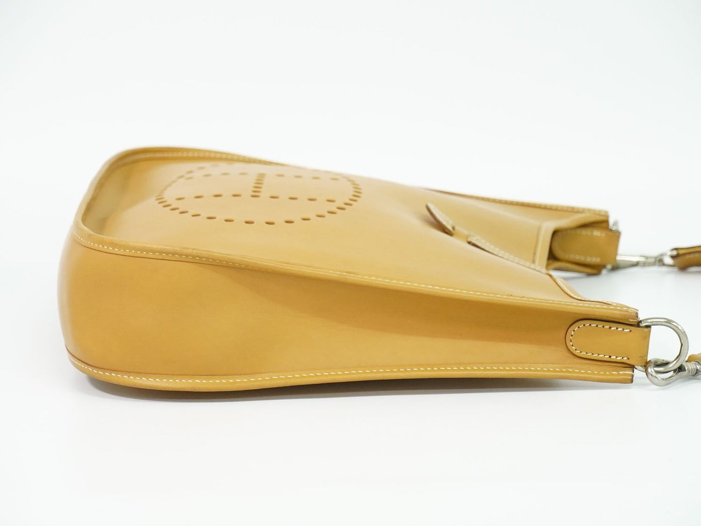 HERMES エヴリン 1 PM ショルダーバッグ □D刻 2000年 ブラウン