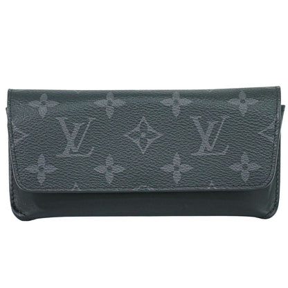 LOUIS VUITTON エテュイ リュネット ウディ モノグラム エクリプス メガネケース GI0296