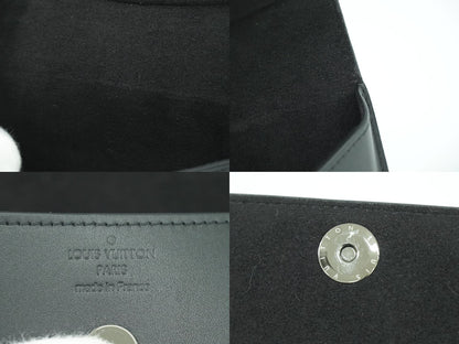 LOUIS VUITTON エテュイ リュネット ウディ モノグラム エクリプス メガネケース GI0296