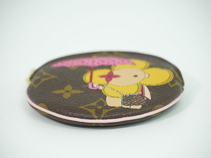 LOUIS VUITTON ポルトモネロン ヴィヴィエンヌ モノグラム コインケース ブラウン マルチカラー M69057