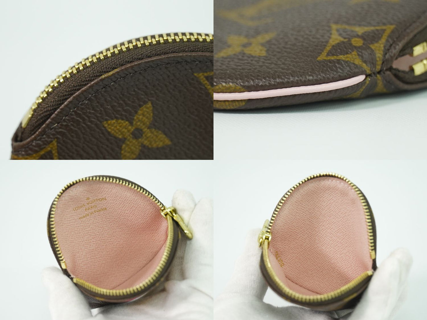 LOUIS VUITTON ポルトモネロン ヴィヴィエンヌ モノグラム コインケース ブラウン マルチカラー M69057