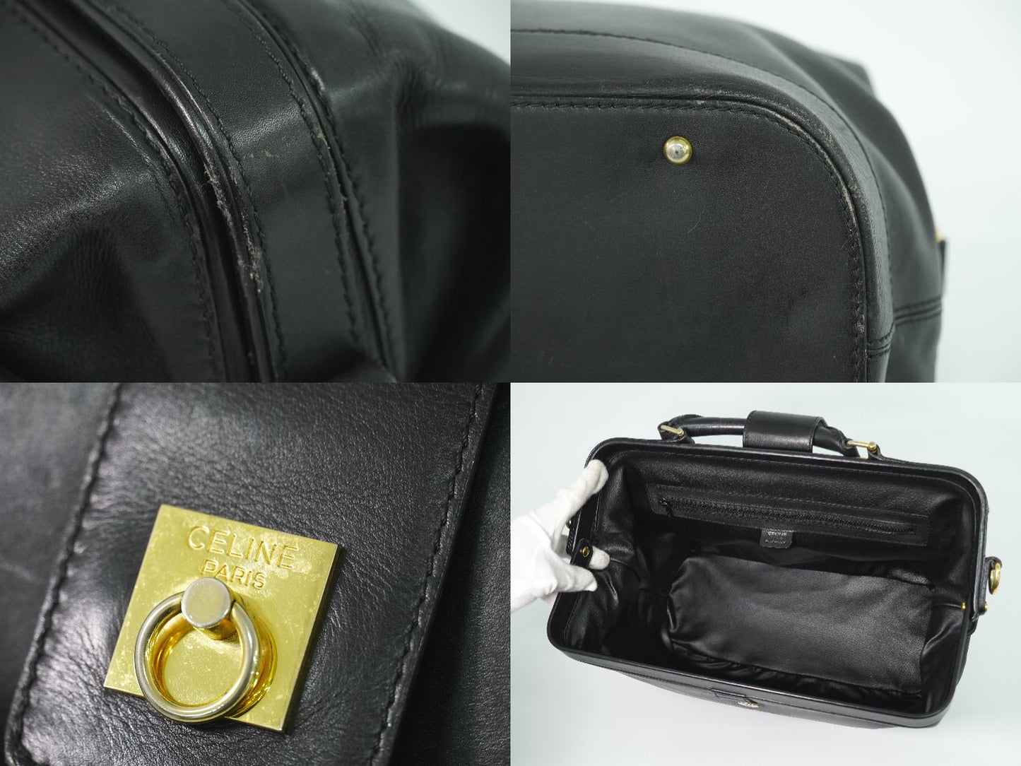 CELINE ハンドバッグ ブラック