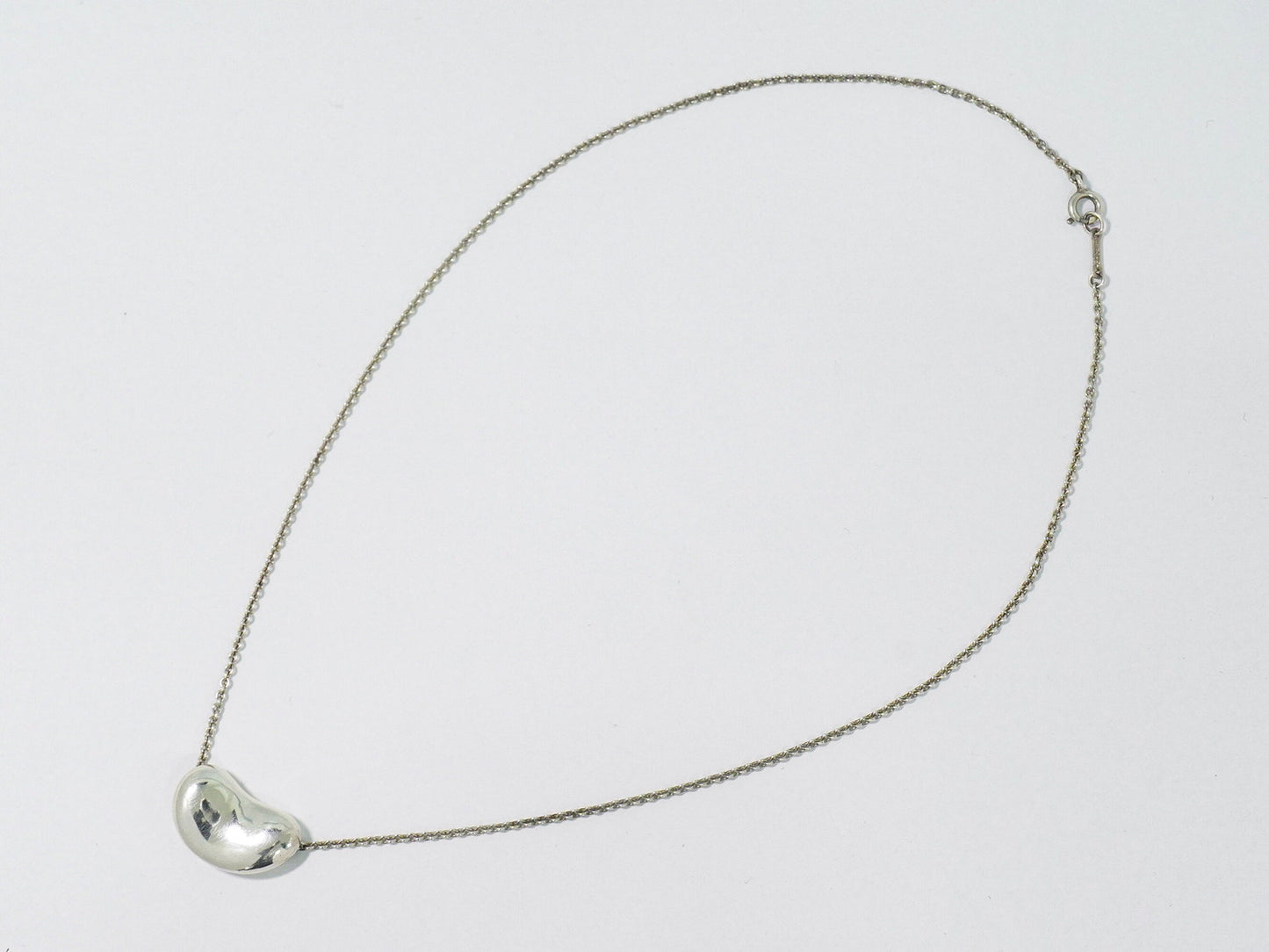 TIFFANY & Co. ビーン 925 ネックレス シルバー
