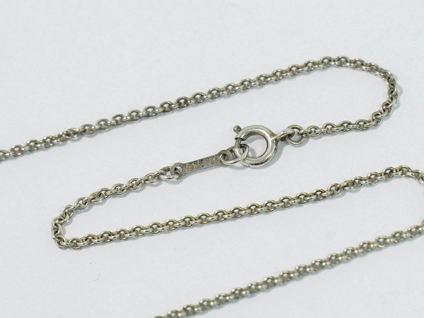 TIFFANY & Co. ビーン 925 ネックレス シルバー