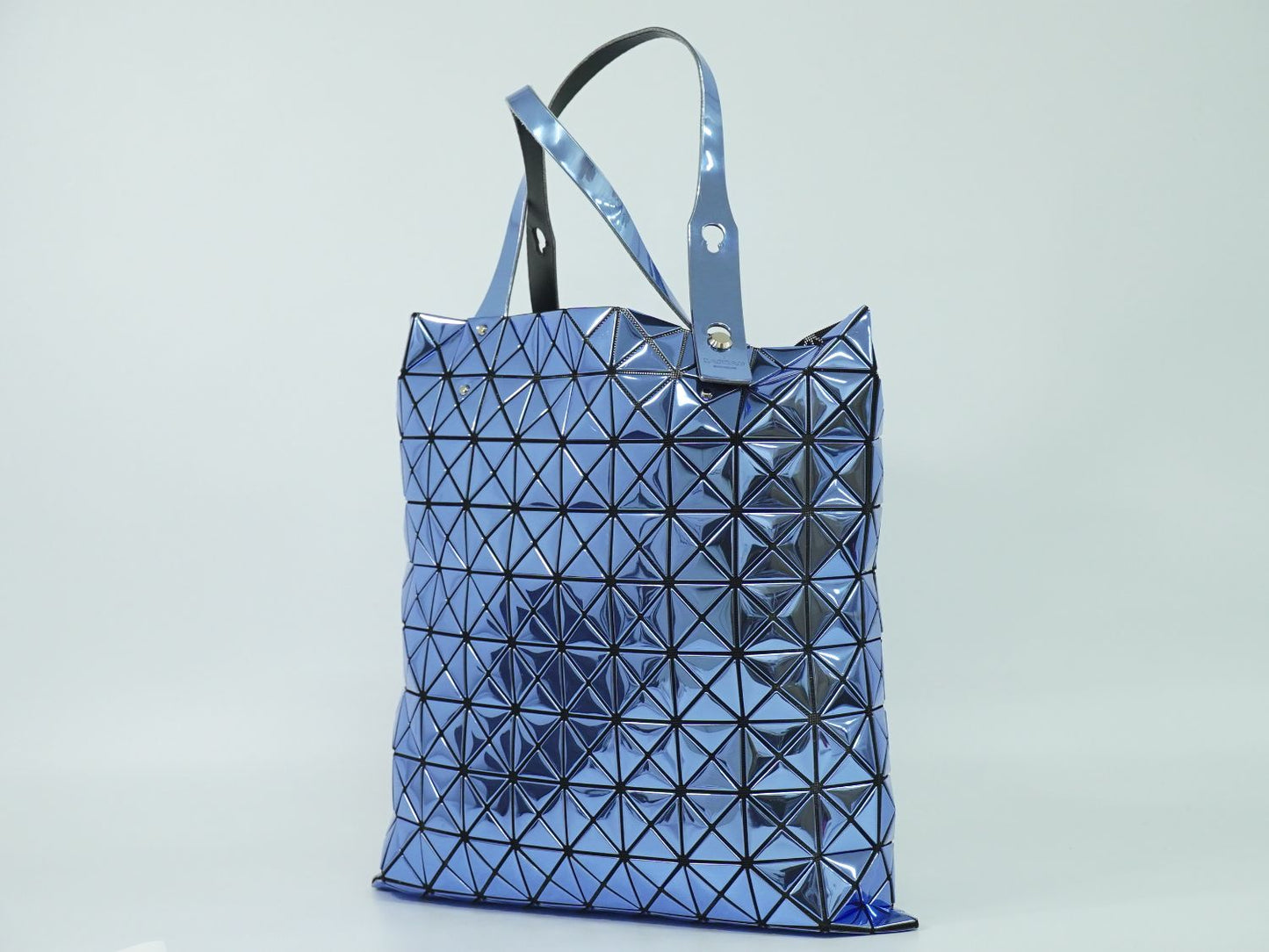 BAOBAO ISSEY MIYAKE PRISM トートバッグ メタリックブルー
