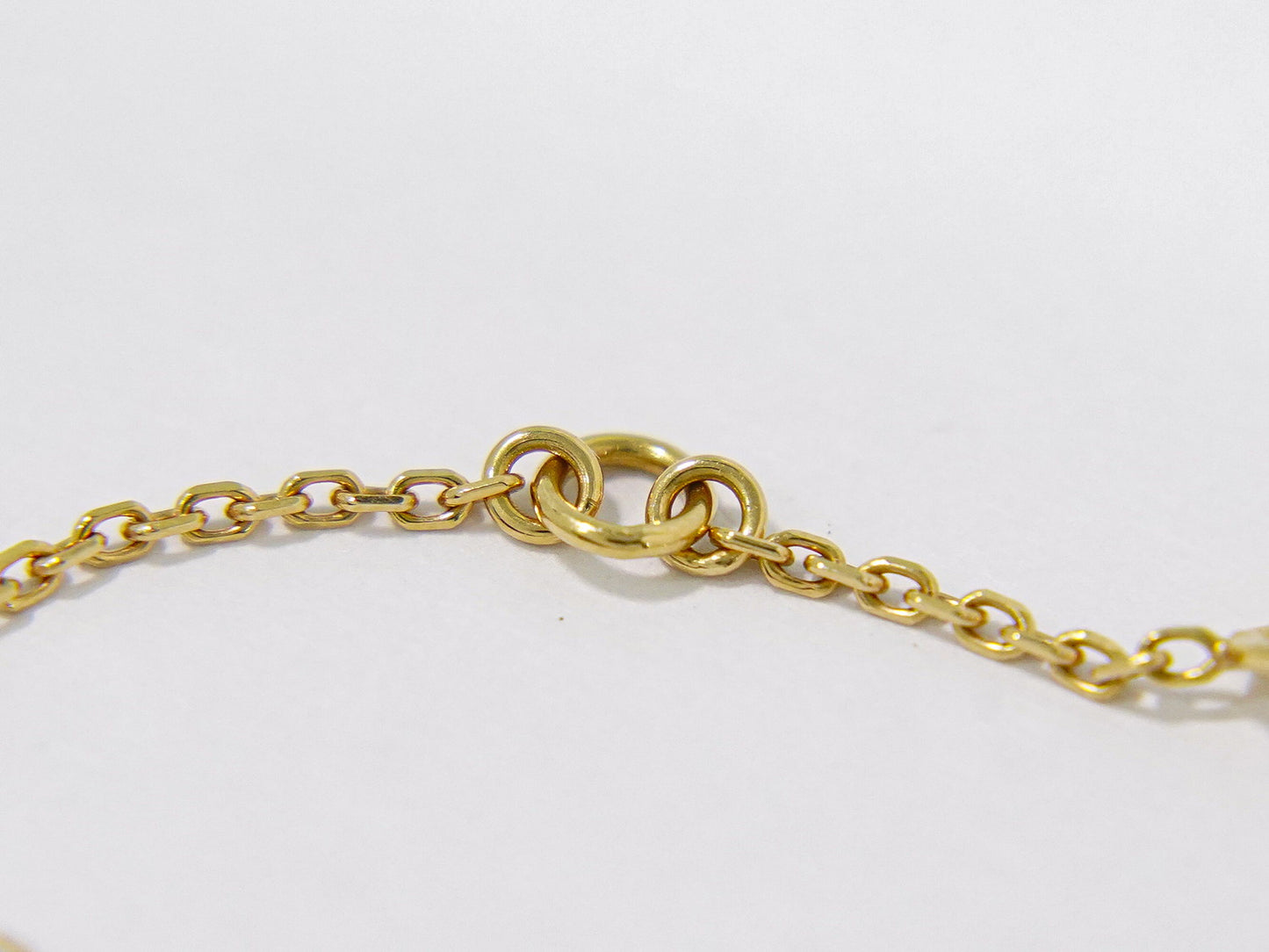 Van Cleef & Arpels スウィートアルハンブラ カーネリアン G750 YG ブレスレット レッド