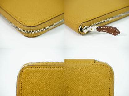 HERMES アザップ シルクイン ロング ヴォーエプソン 長財布 Y刻 2020年 ベージュ