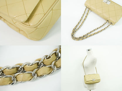 CHANEL 2.55 ワイルドステッチ ショルダーバッグ ベージュ