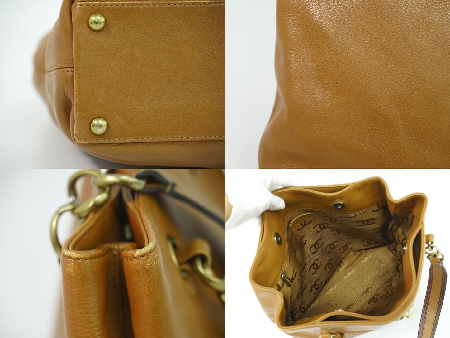 CHANEL ココマーク ショルダーバッグ ブラウン