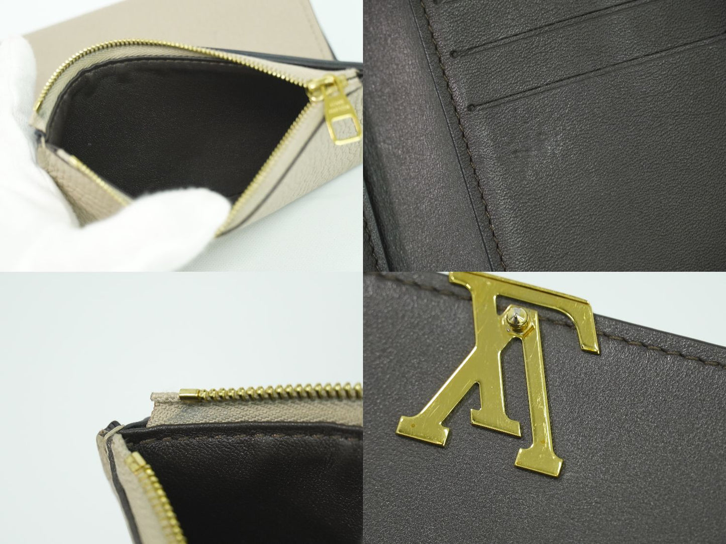 LOUIS VUITTON ポルトフォイユ カプシーヌ コンパクト トリヨン レザー 折財布 ガレ M62159
