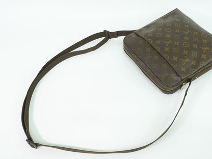 LOUIS VUITTON トロター ボブール モノグラム ショルダーバッグ M97037