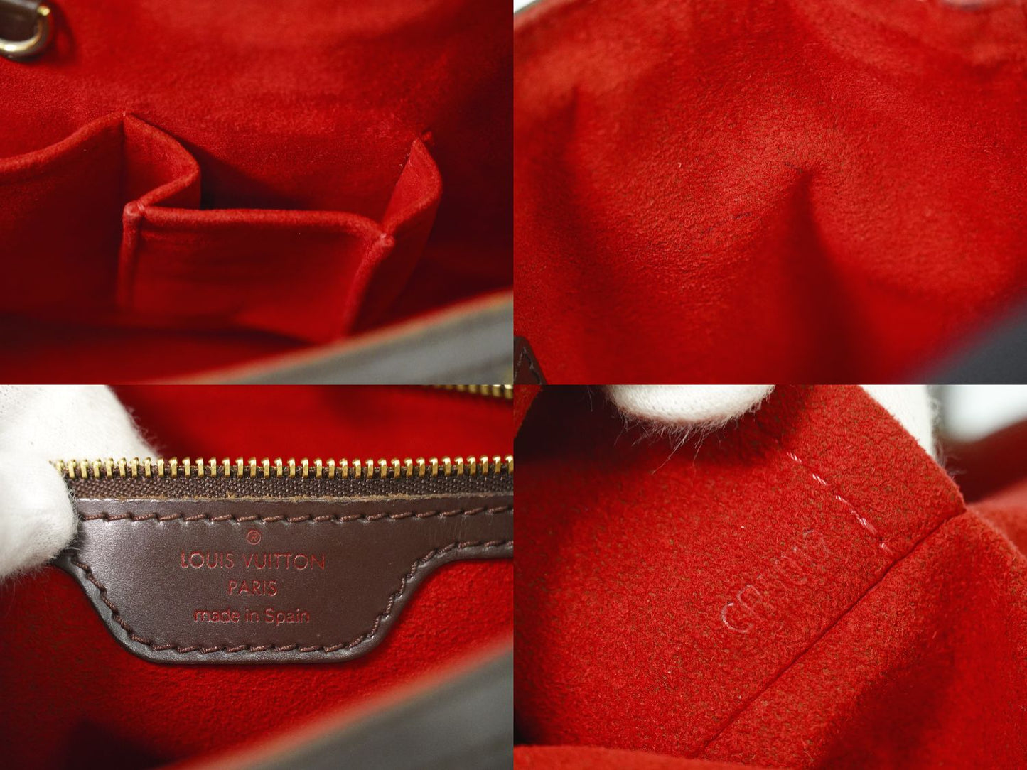 LOUIS VUITTON ハムステッド PM ダミエ エベヌ トートバッグ N51205