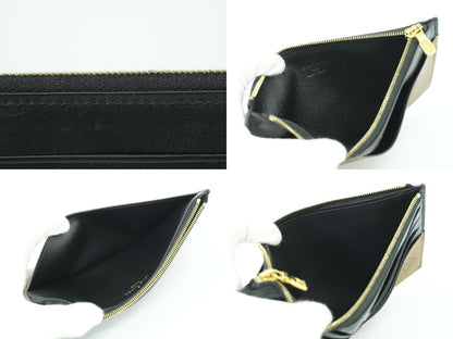 LOUIS VUITTON スリム パース モノグラム リバース 長財布 フラグメントケース マロン M80390