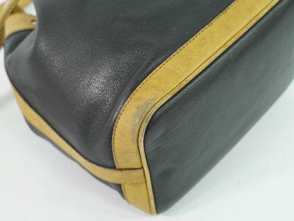 CELINE 巾着 ショルダーバッグ ブラック